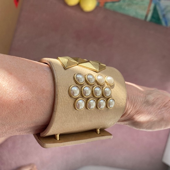 Eddie Borgo x J. Crew Leather Cuff Bracelet - Picture 9 of 10